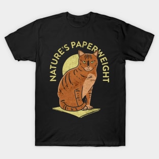 Cat Nature Paperweigh T-Shirt